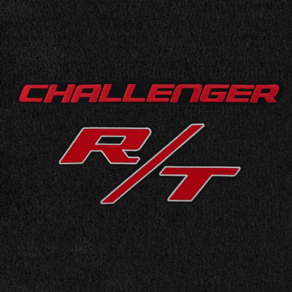 Juego de 2 alfombrillas Lloyd para Dodge Challenger 2008-2010, carbón Foto 2 de 4