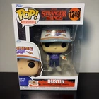 Funko Pop Dustin #1249 Stranger Things Thinking Cap Exclusive Vinyl Figure