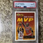 1992-93 Upper Deck #67 Michael Jordan PSA 10 Graded Card NBA Back To Back MVP 92
