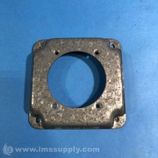 Electrical Box Cover, 4 Gangs, Single Receptacle USIP