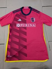 St. Louis City Soccer Club 2023 Adidas Aeroready Jersey, Size M, Slim Fit. NWT