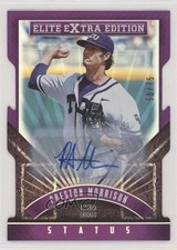 2015 Panini Elite Extra Edition 50/75 Preston Morrison #176 Auto 0t1
