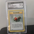 CGC 7.5 Pokemon Flute 1st Edition Base Set Shadowless 86/102 1999 Trainer
