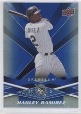 2009 Upper Deck Spectrum Blue Hanley Ramirez #38 0u7