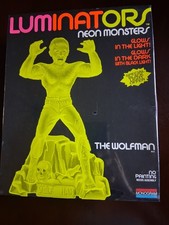 Kit maquette plastique The Wolfman Luminators Neon Monsters 1991 monogramme 1621