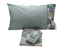 N5750 Parure copripiumino matrimoniale "CALLE var.medium green" di Fazzini