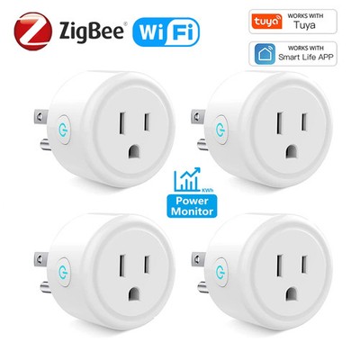 16A Smart Plug WiFi Socket Power Monitoring Timing Function Smart Home Life New