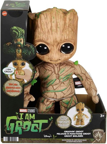 Marvel Plush, Groovin’ Groot Dancing and Talking Plush Figure from Disney+ Serie - Picture 5 of 10