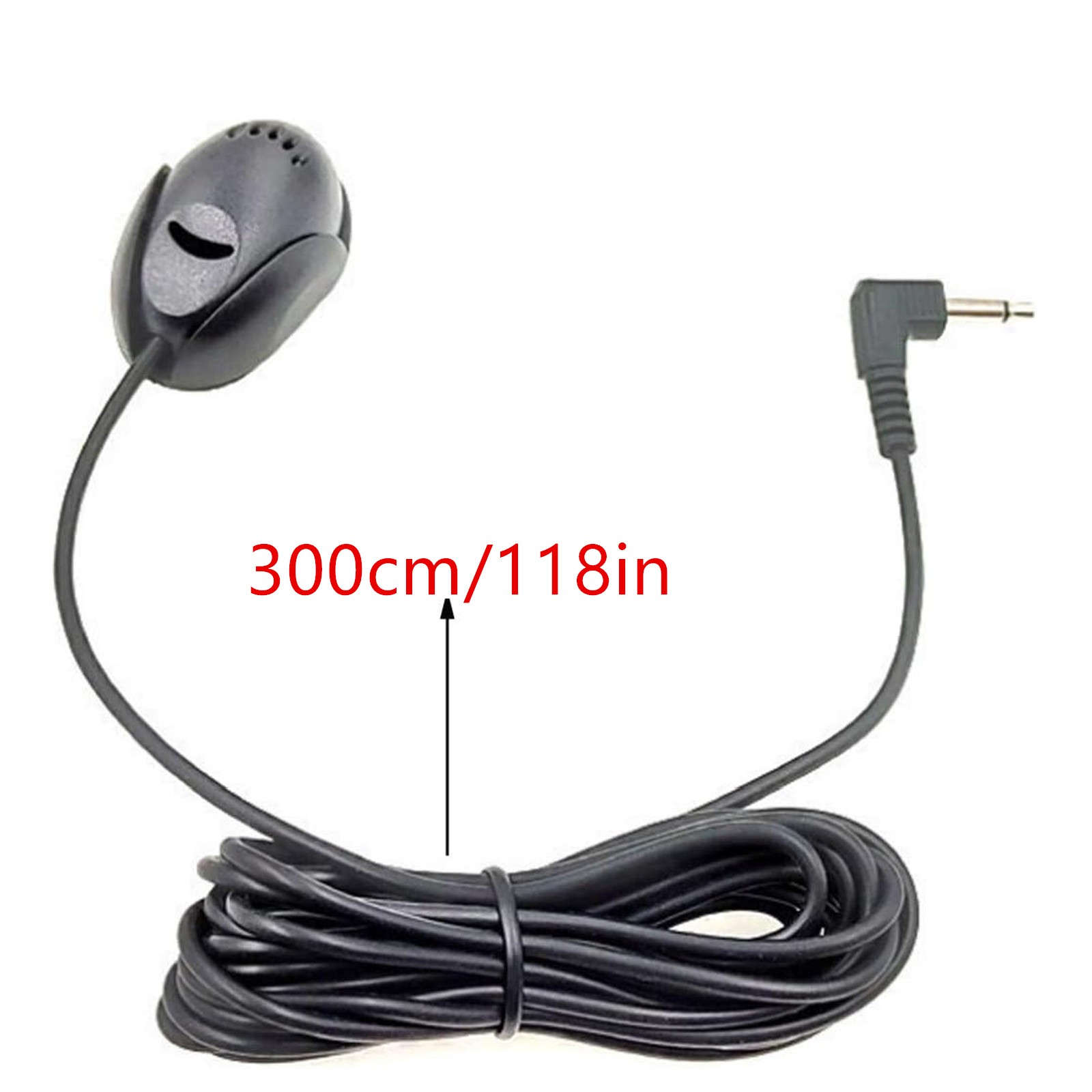 Accessory 3.5mm Car Microphone with Clip for Kenwood Alpine Sony Jensen Stereo