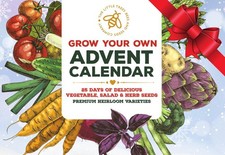 Seed Advent Calendar 2026 for Women - 25 Heirloom Veg, Herb & Salad Seeds