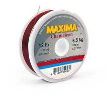 Maxima Chameleon Fishing Line 100m  Spools