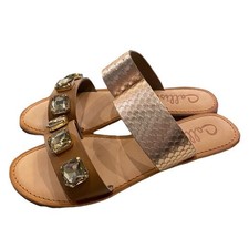 CALLISTO Wrigley Womens Gold Slide Jewelled S...