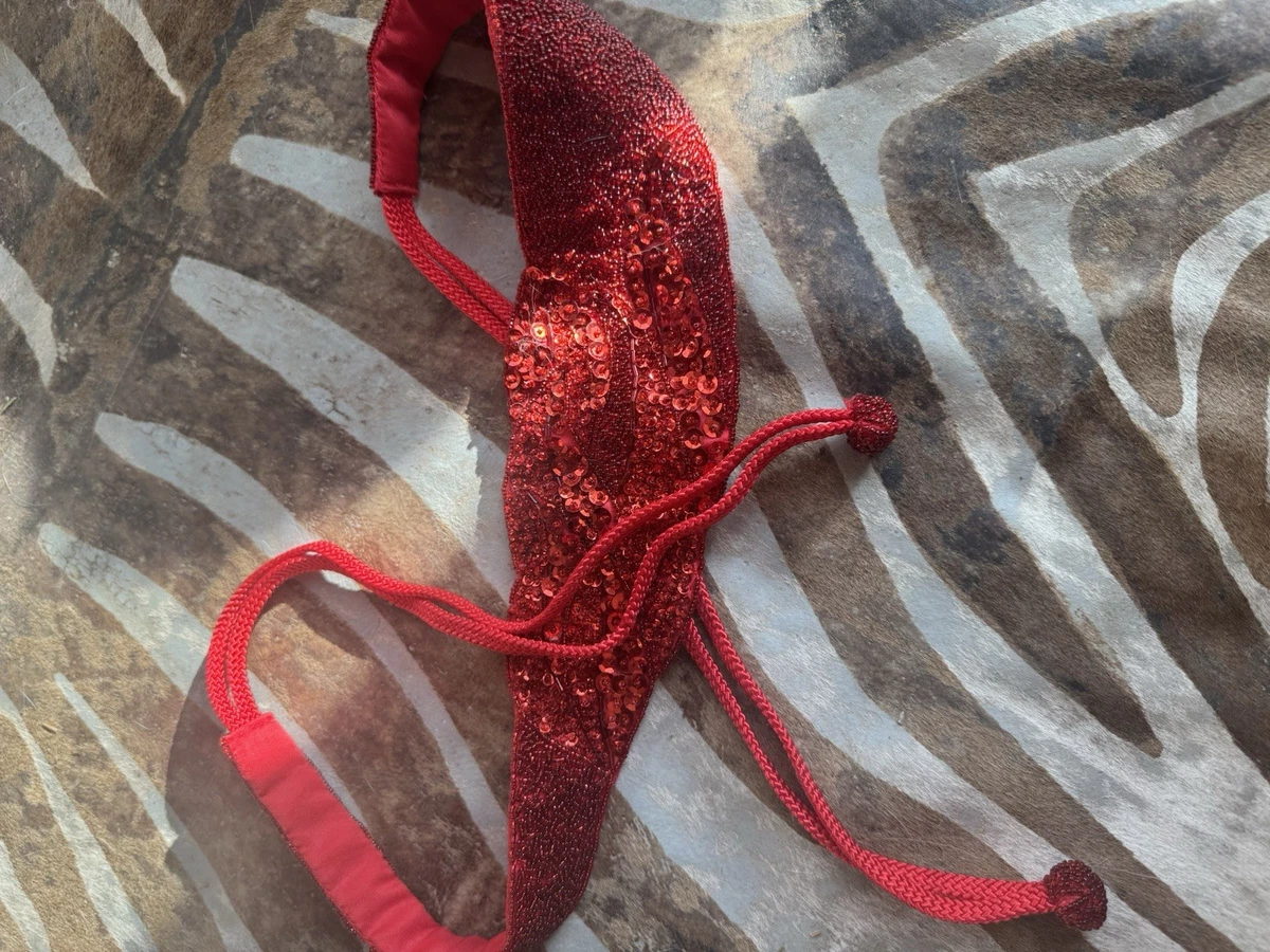 Vintage woven-like Sequins belt Women main image 4