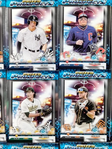2025 Bowman Chrome Draft Baseball Prized Prospects Insert Complete (20) Card Set - Bild 6 von 8