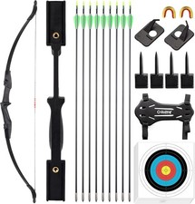 Bow and Arrow Set for Adults - Archery Takedown Recurve Bow Set for Beginners...