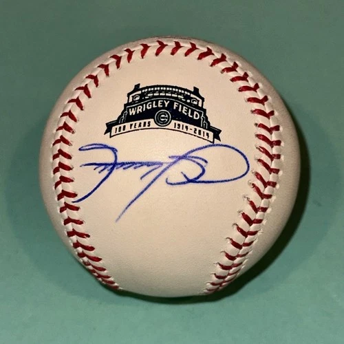 SAMMY SOSA Signed Official WRIGLEY 100th Anniv Baseball Beckett (BAS)