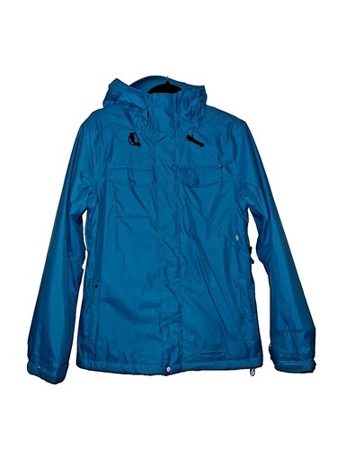Volcom Mirror Pullover Snowboard Jacket, Womens Small Green Ash