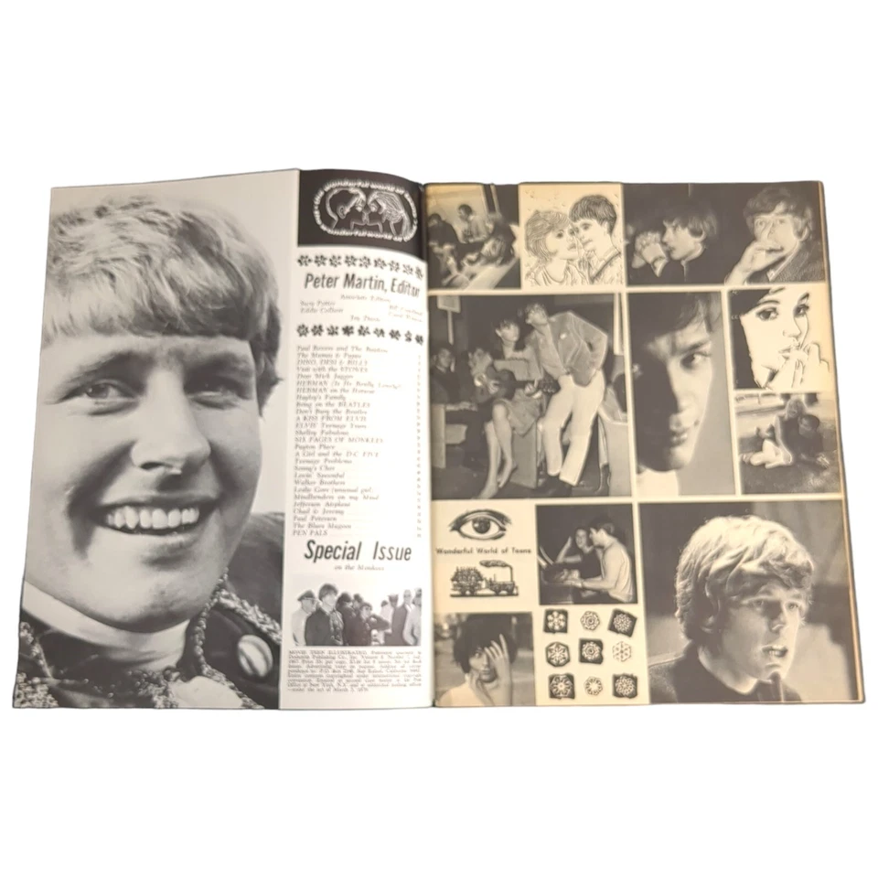 Movie Teen Illustrated July 1967 ROLLING STONES - BLUES MAGOOS - DONOVAN Foto 3 de 4
