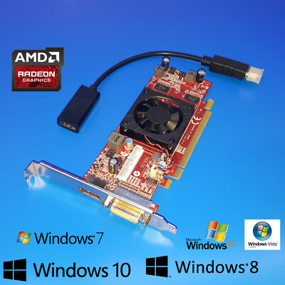 Windows 10 eMachines T1831 T3120 T3304 T3308 T3313 T3418 Video Card + HDMI CABLE