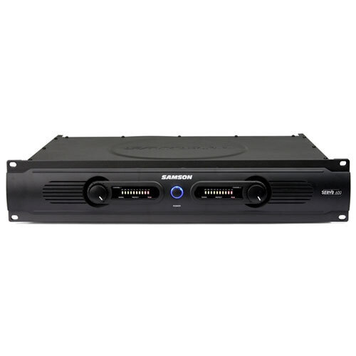 Samson Black Servo 600A/300W 2-Channel Amp Stereo Amplifier Power for Recording - Picture 1 of 2