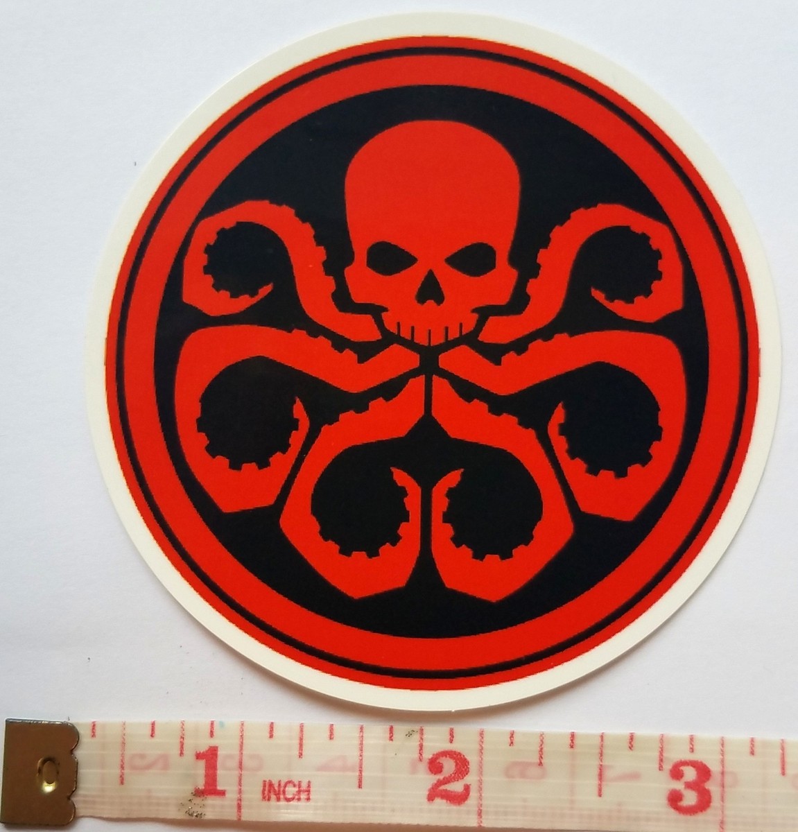 Marvel Hydra-Logo Schlüsselanhänger – Aus Zinn, Offizielles Merchandise
