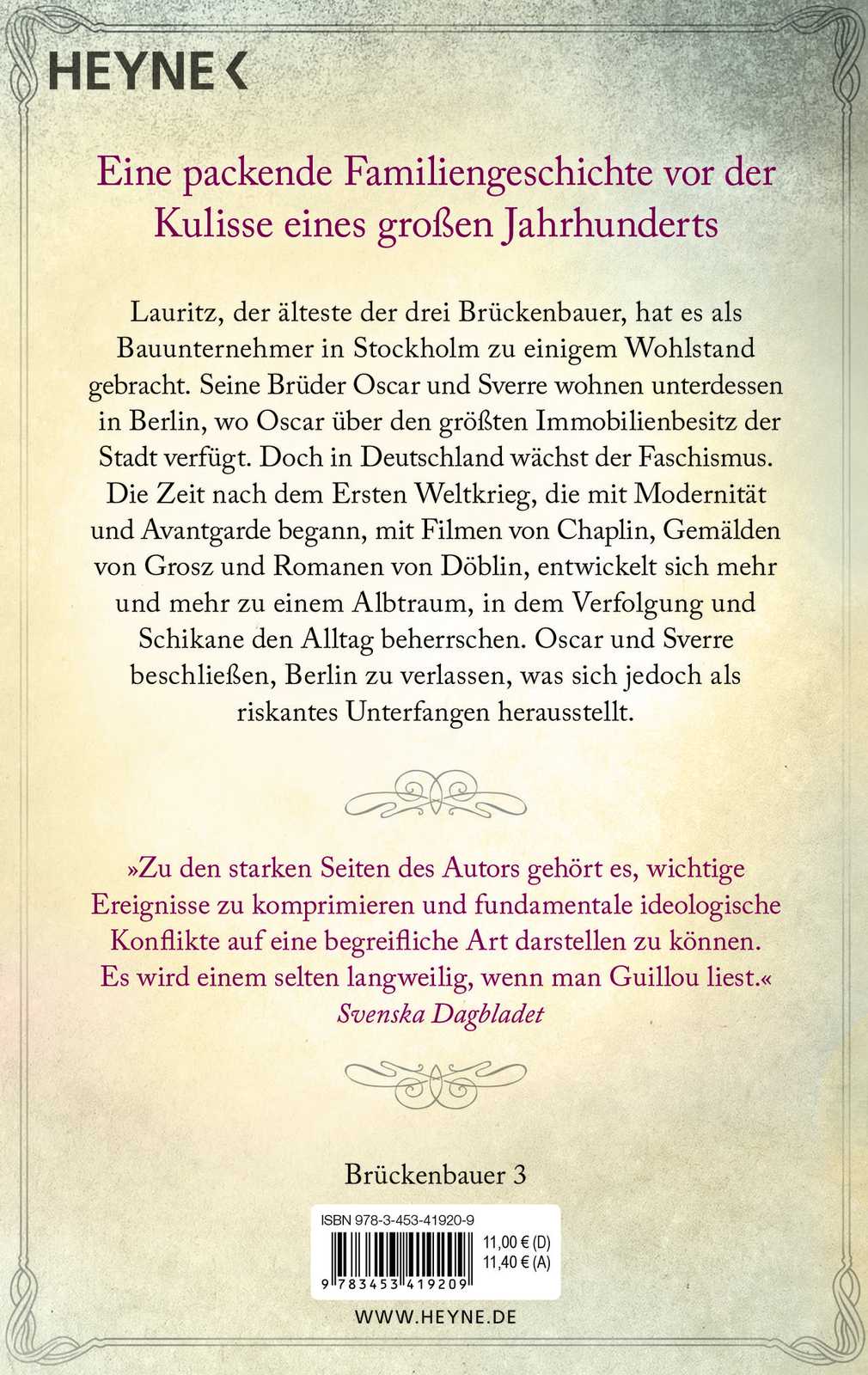 Thumbnail - Guillou Jan. Die Heimkehrer. Taschenbuch