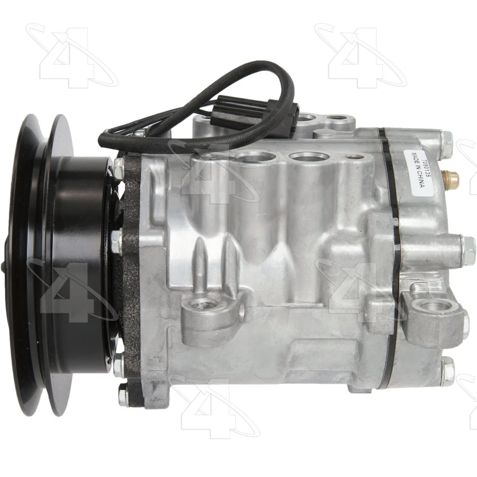 Compresor de aire acondicionado 4 estaciones para Dodge 600 1985-1988 Foto 4 de 4