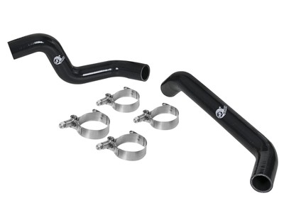 aFe Power BladeRunner Silicone Radiator Coolant Hose Kit-Black; 46-50004-B