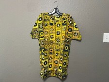 African clothing for men-Dashiki S-5X Yellow