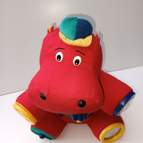 Vintage Boots activity Hippo Haappypotmus 1980s 11 inch Soft Toy Plush - Picture 7 of 14