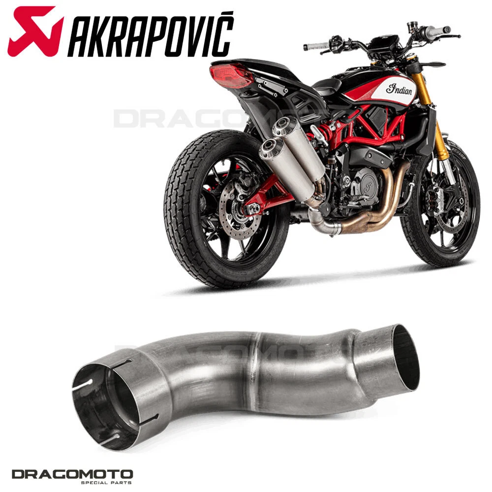 INDIAN FTR 1200 2019 2020 link pipe AKRAPOVIC Carbon RC L IN12R1