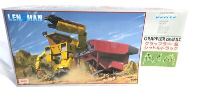 TOMY #TH7203 1/72 LENSMAN GRAPPLER AND SHUTTLE TRUCK MODEL KIT C1