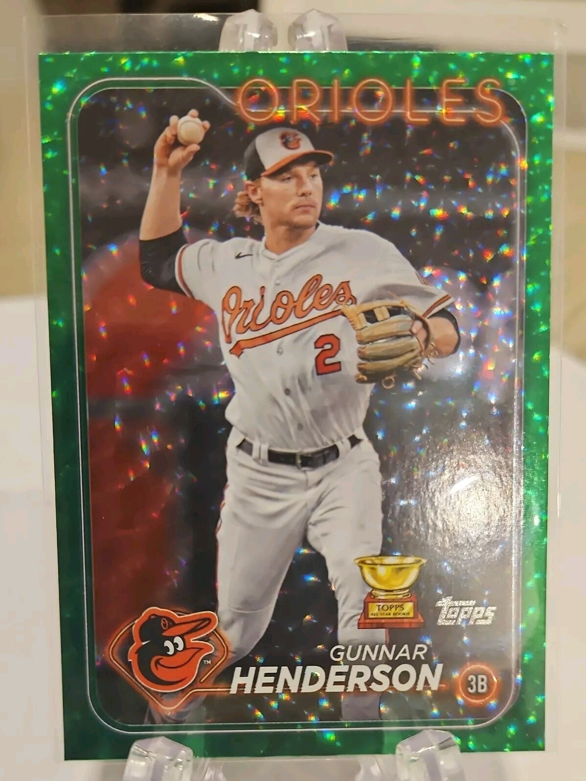 2024 Topps Series 2 - Green Foil #450 Gunnar Henderson /499