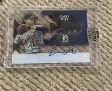 2022 Topps Clearly Authentic CASEY MIZE Generation Now Autograph Auto TIGERS MLB
