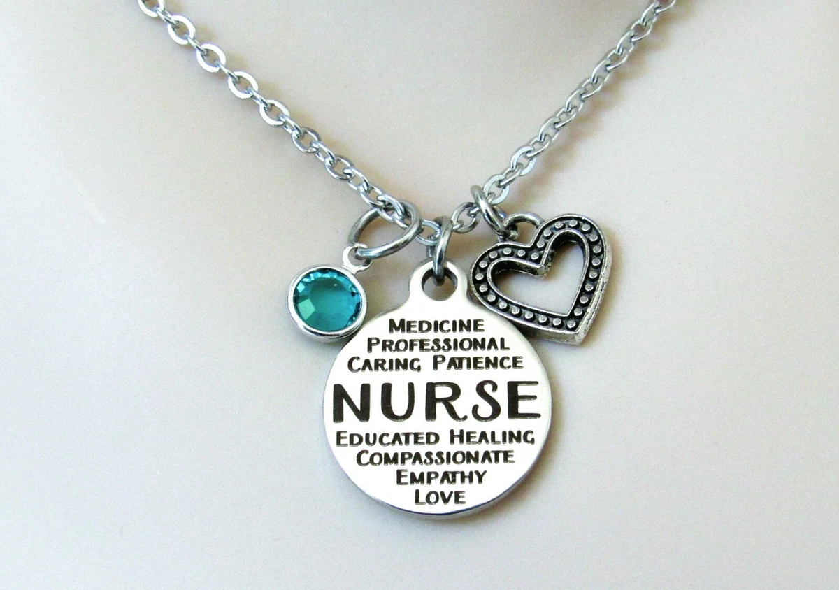 Tiffany nurse necklace clearance