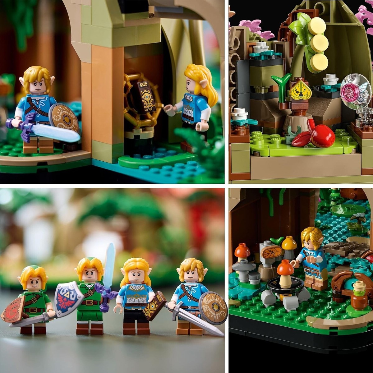 Lego 77092 Legend Of Zelda Great Deku Tree 2-in-1 Nintendo Build