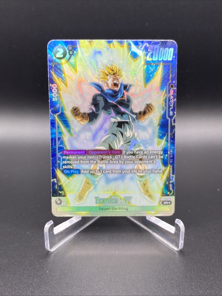 Trunks GT FB04-114 SR Alt English Ultra Limit Dragon Ball Trunks GT FB04-114 SR Alt English Ultra Limit Dragon Ball