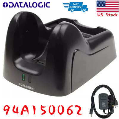 Datalogic Skorpio X3 X4 Single Cradle Desk Mount Base w/ Power Supply 94A150062