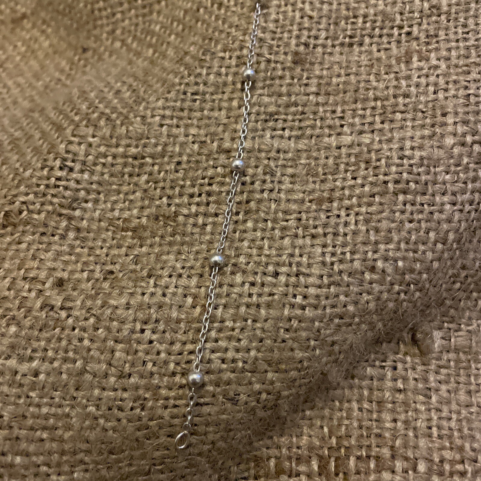 Pretty Fine Solid Sterling Silver 925 Bracelet Be… - image 6