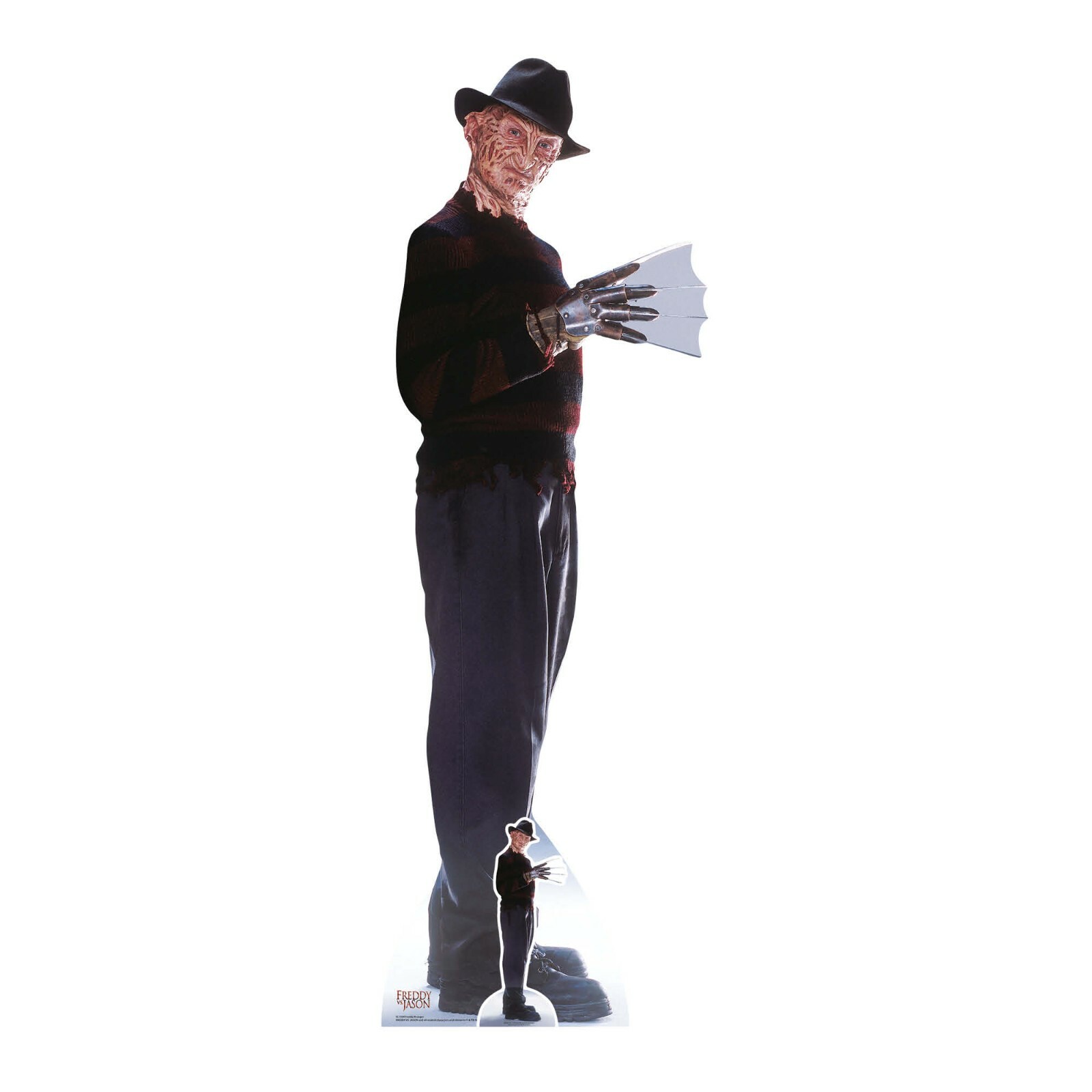 Freddy Krueger from Freddy vs. Jason Official Lifesize Cardboard Cutout - Horror