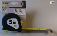 Triuso Bandmaß 5M -19Mm RüCklaufstop GüRtelclip Rollbandmaß MaßBand Rollbandmaß