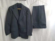 Vintage Amalgamated Clothing 2 Piece Suit Jacket Pants Unknown  Size See Pics