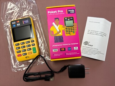Pax Technologies POCKET PRO D190 0PW R65 01LA Mobile Data Collection Terminal