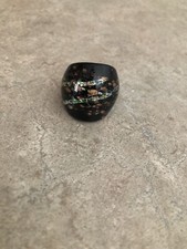 Blown Glass Ring size 7 EUC