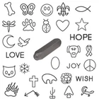 Vanadium Steel Tempered Stamp Punch Tool For Embellishing Metal Blanks & Clay