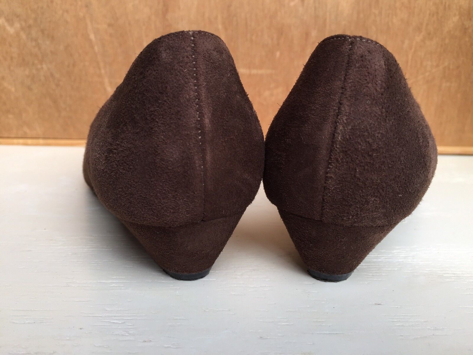 SELBY BROWN Suede Pumps COMFORT FLEX Size 8.5 Low… - image 7