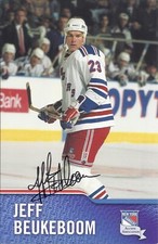 Jeff Beukeboom  Autographed 6