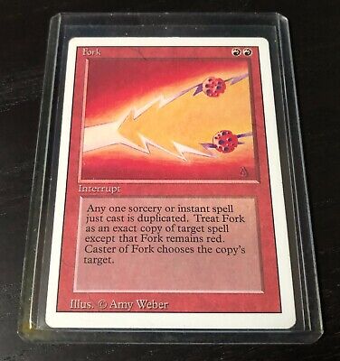 MTG Fork - Revised 3rd Edition - Excellent Condition (LP) - Magic the  Gathering | eBay