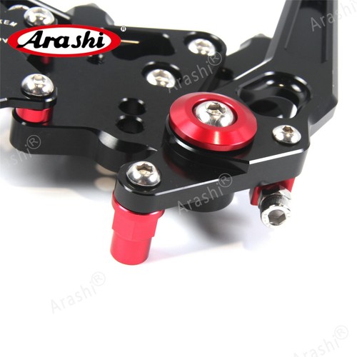 For Ducati Panigale V2 2020-2024 Arashi Adjustable Rearsets Footrest Foot Pegs - Picture 7 of 9