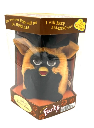 1999 Tiger Electronics FURBY Halloween Witch Autumn Special Limited Edition NIB